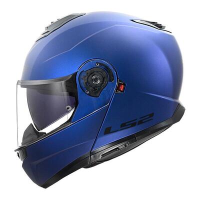 casco modulare LS2 FF908 Strobe 2 Solid blu opaco
