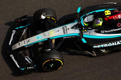 F1. GP Abu Dhabi, Hamilton fuori dal Q1 nell'ultima qualifica con la Mercedes: "Non &egrave; stata sfortuna con quel birillo. Abbiamo sbagliato il tempismo"