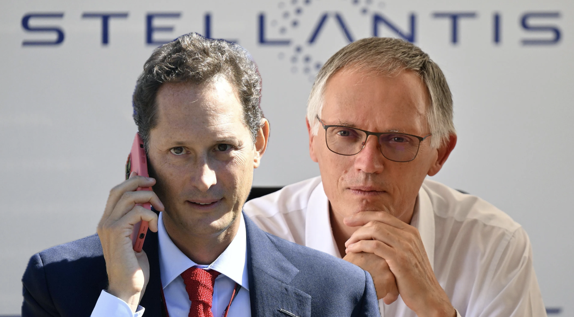 John Elkann e Carlos Tavares