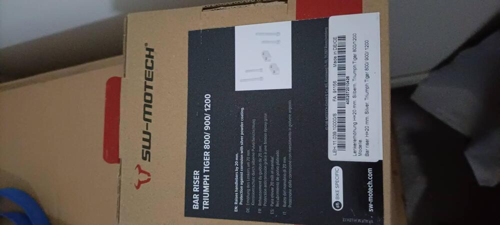 Riser per Triumph Tiger 800 2019 Sw-Motech (4)