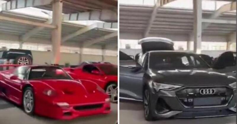 Siria: Ferrari F50, Lambo e Bentley nel il garage segreto di Bashar Al Assad [VIDEO]