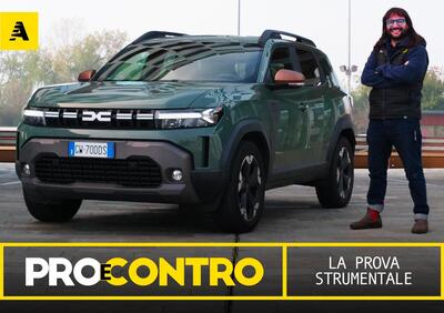 Nuova DACIA DUSTER (addio gasolio, c'è l'ibrido!) | PROVA STRUMENTALE - PRO e CONTRO [VIDEO con frangetta)]