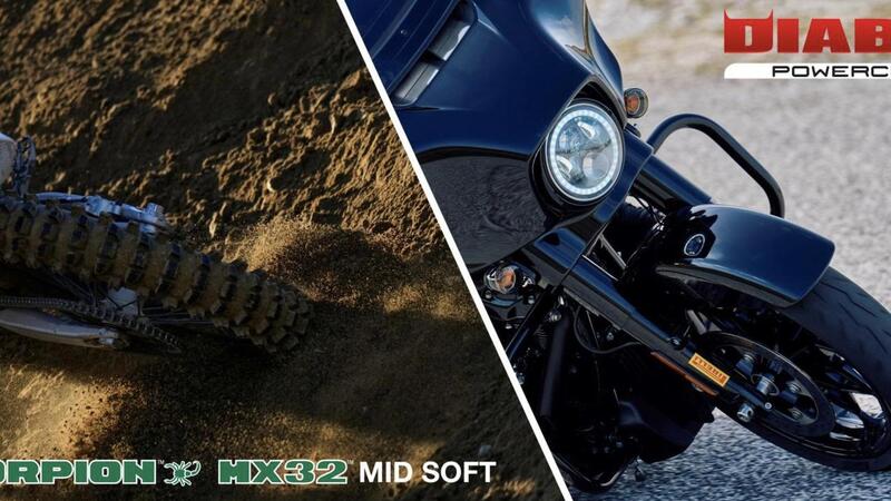 Pirelli DIABLO POWERCRUISER e SCORPION MX32 MID SOFT