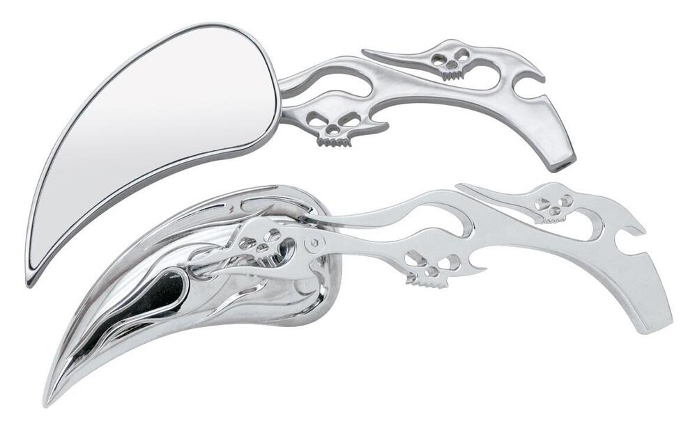 Specchietti Meteor cromati venduti in coppia destr Zodiac