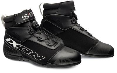 Scarpe moto Ixon RANKER Nero Bianco