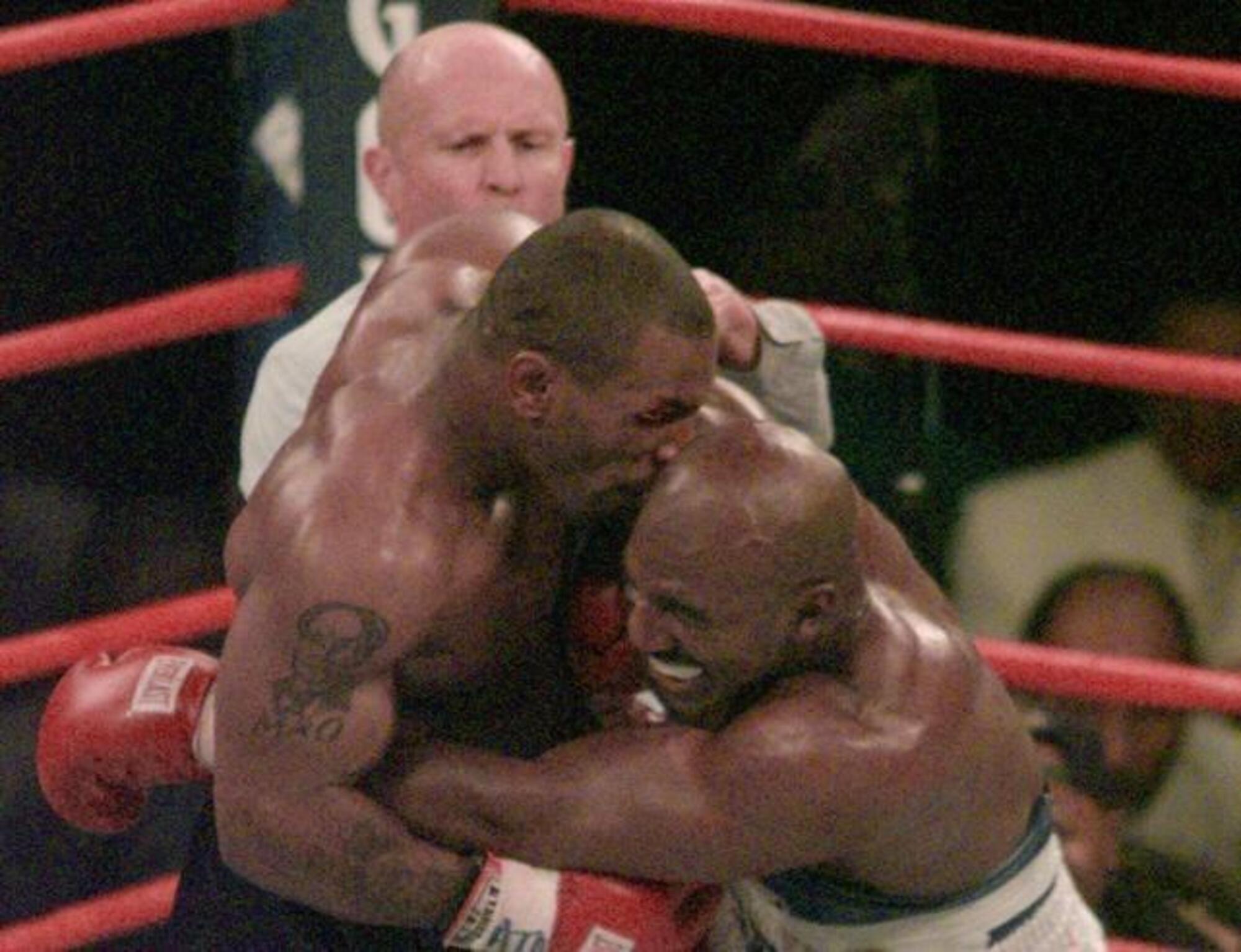 Il morso all&#039;orecchio di Tyson a Holyfield