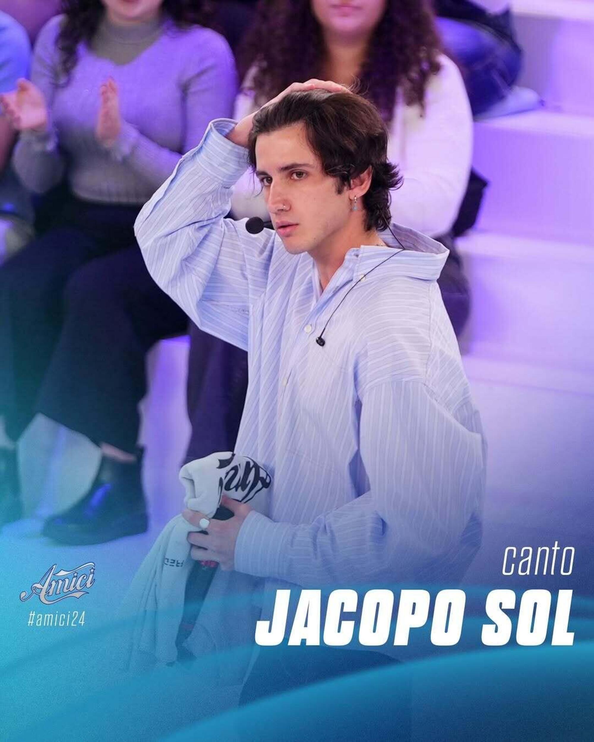 Jacopo Sol Amici 2024