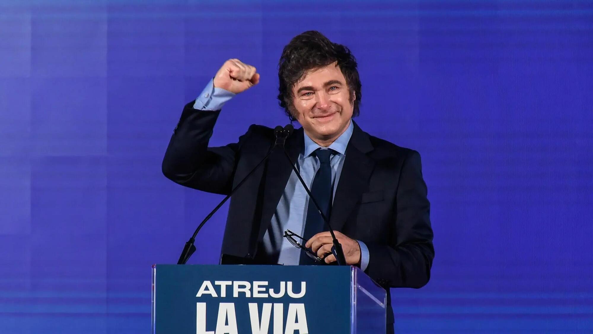 Javier Milei ad Atreju 2024