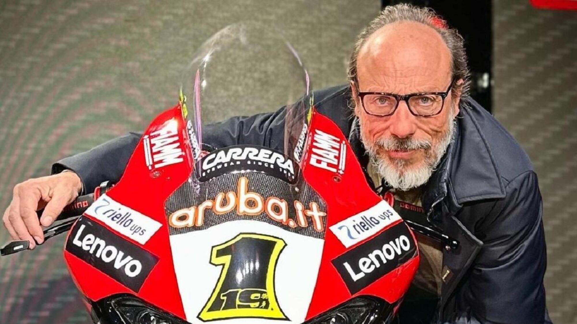 Guido Meda e le moto: inseparabili