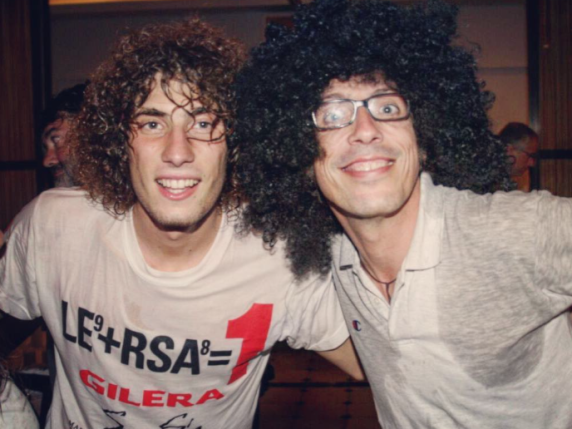 Guido Meda e Marco Simoncelli