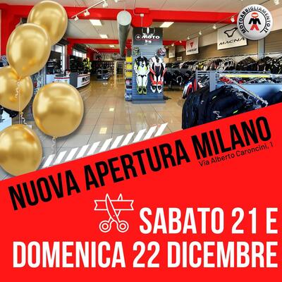 Motoabbigliamento annuncia l'apertura del suo 25&deg; negozio in zona Corso Lodi a Milano