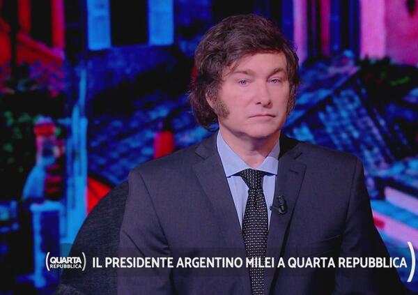 Cos&rsquo;ha detto Javier Milei a Quarta Repubblica? Le tasse? &quot;Un furto&quot;. Lo Stato? &quot;Un nemico&quot;. I diritti? &quot;Una zavorra&quot;. l&rsquo;aborto? &ldquo;Peggio dell&rsquo;omicidio&rdquo;. Nicola Porro, tutto ok?