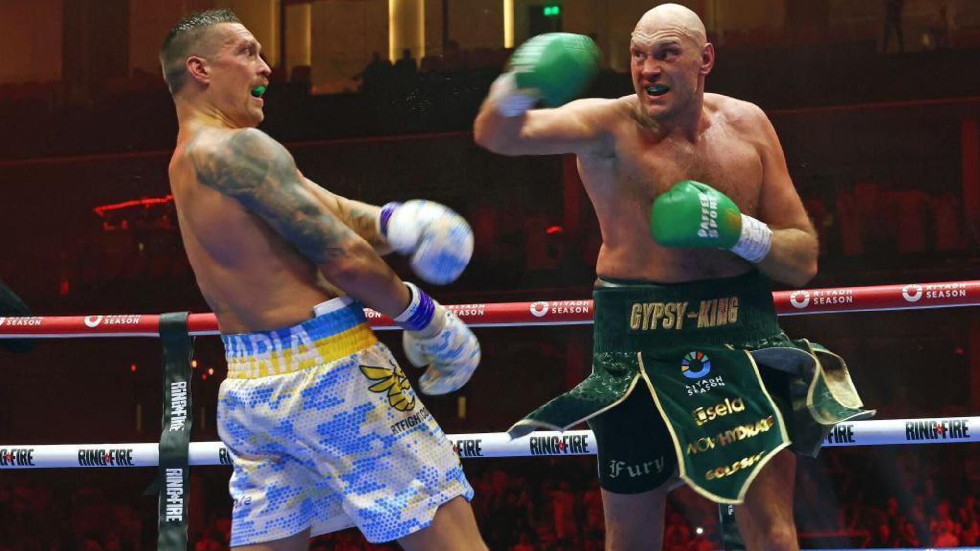 Tyson Fury vs. Oleksandr Usyk a Riyadh