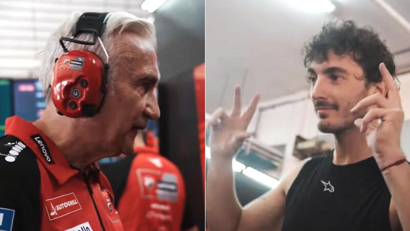 MotoGP 2024. Davide Tardozzi che dice a Pecco Bagnaia in Malesia: &quot;Jorge Martin sar&agrave; durissimo con te, quindi stronzifichiamoci!&quot; [VIDEO]