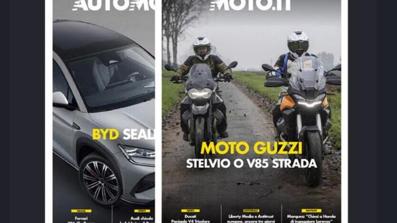 Scarica il Magazine n&deg;626 e leggi il meglio di Moto.it