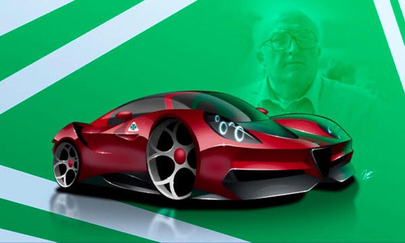 Alfa Romeo Carlo: l&#039;ing. Chiti ha un modello dedicato [RENDER]