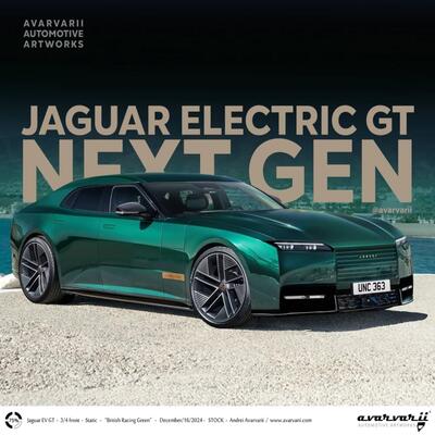 Jaguar 00: il render di Avarvarii &egrave; gi&agrave; pi&ugrave; credibile