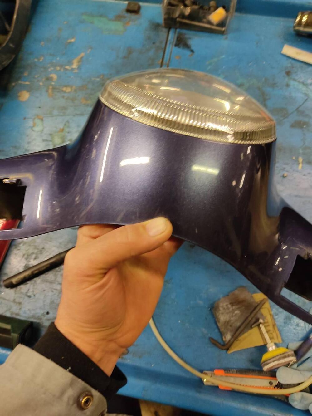 Faro e cover piaggio vespa 200 250 300