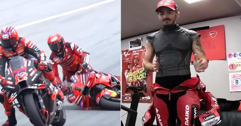 MotoGP 2024. Pecco Bagnaia: &quot;Che cxxxo mi vieni davanti cos&igrave; in frenata?!&quot; [VIDEO]