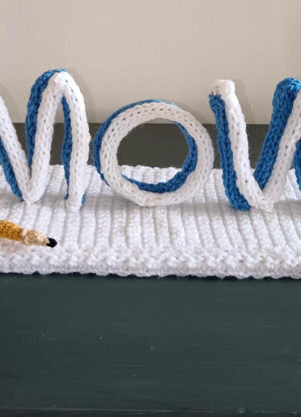 Il logo di MOW diventa arte: creato in amigurumi perch&eacute; siamo &quot;kawai&quot;, ovvero fighi, ma detto alla giapponese. Ecco chi l&#039;ha realizzato