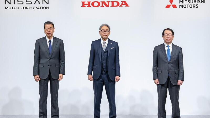 Honda, Nissan e Mitsubishi: partono le trattative per la fusione