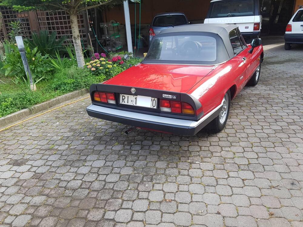 Alfa Romeo Spider 1600  d'epoca a Roma (5)