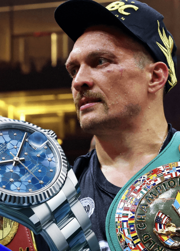 Il Rolex di Oleksandr Usyk &egrave; davvero una patacca? &ldquo;L&rsquo;ho pagato 100 dollari in spiaggia&hellip;&rdquo;. E l&rsquo;incasso per il match di boxe da titolo con Fury &egrave; da paura. Ma cos&rsquo;ha detto il pugile ucraino su Tyson?