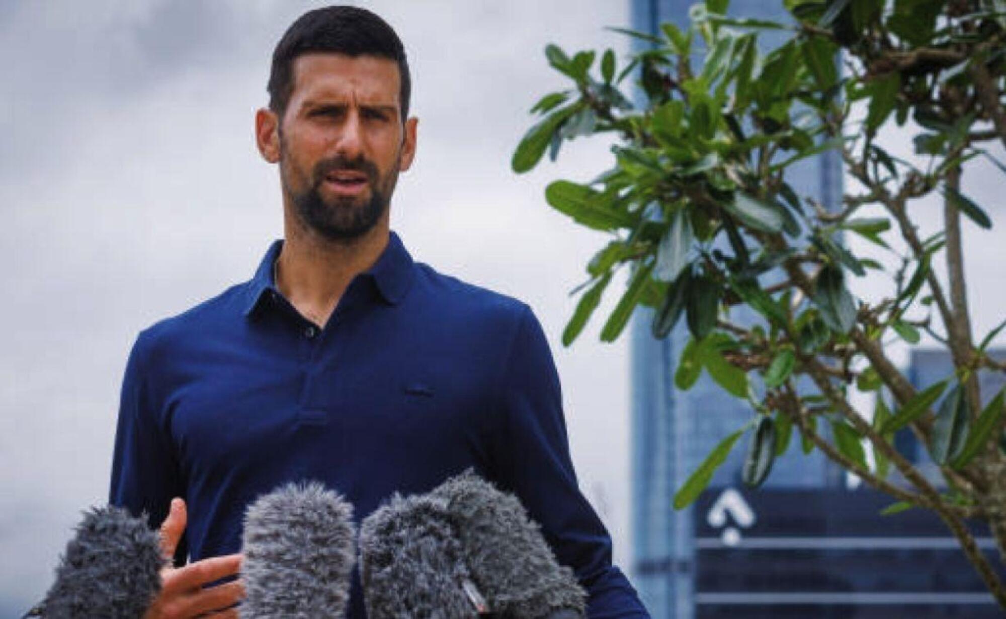 Djokovic a Brisbane sul caso Clostebol