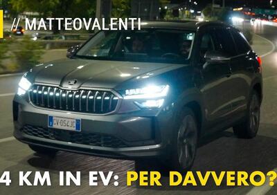 Skoda Kodiaq ibrida plug-in: ma davvero fa 100 km in elettrico? [VIDEO]