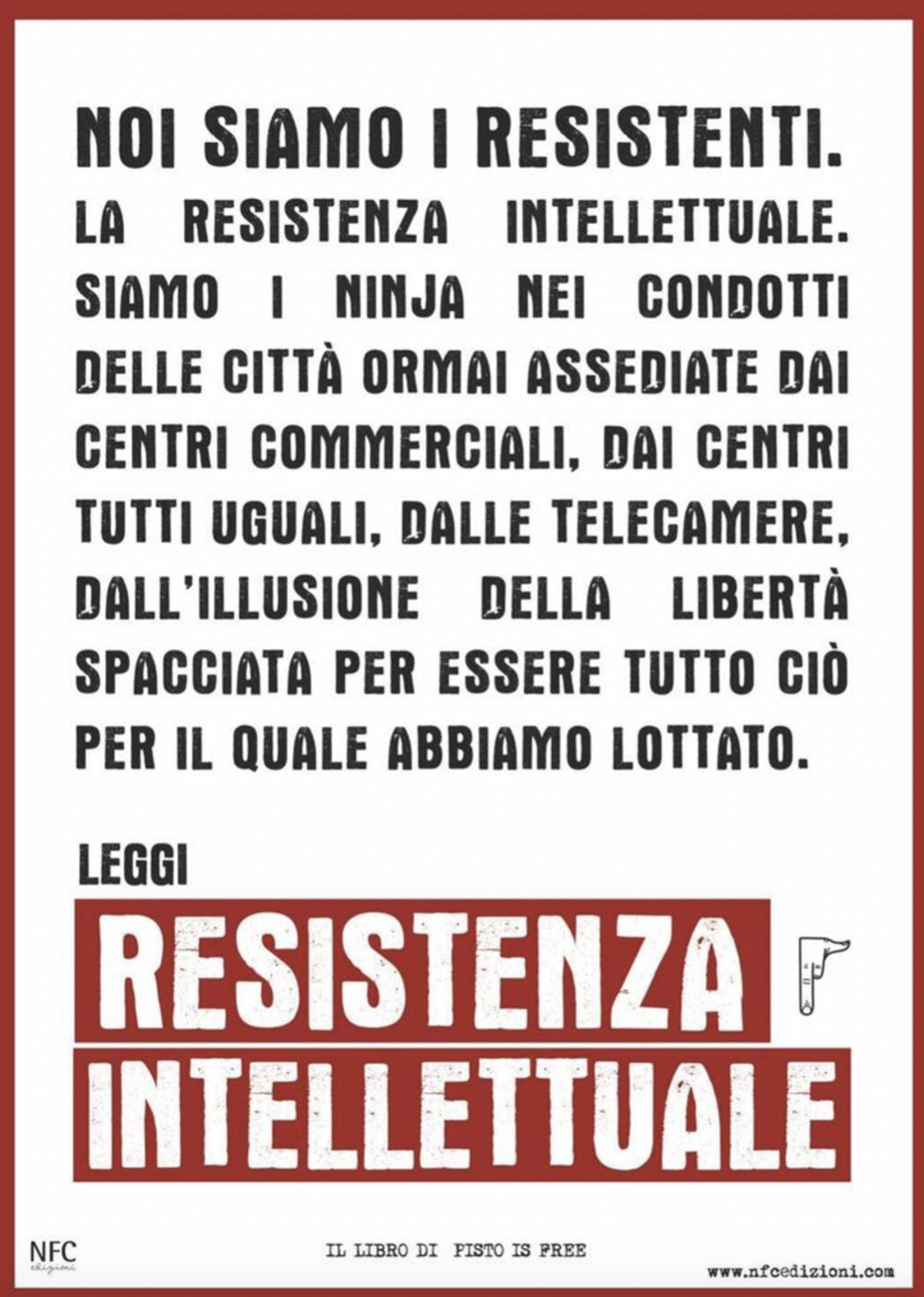 Manifesti Resistenza Intellettuale