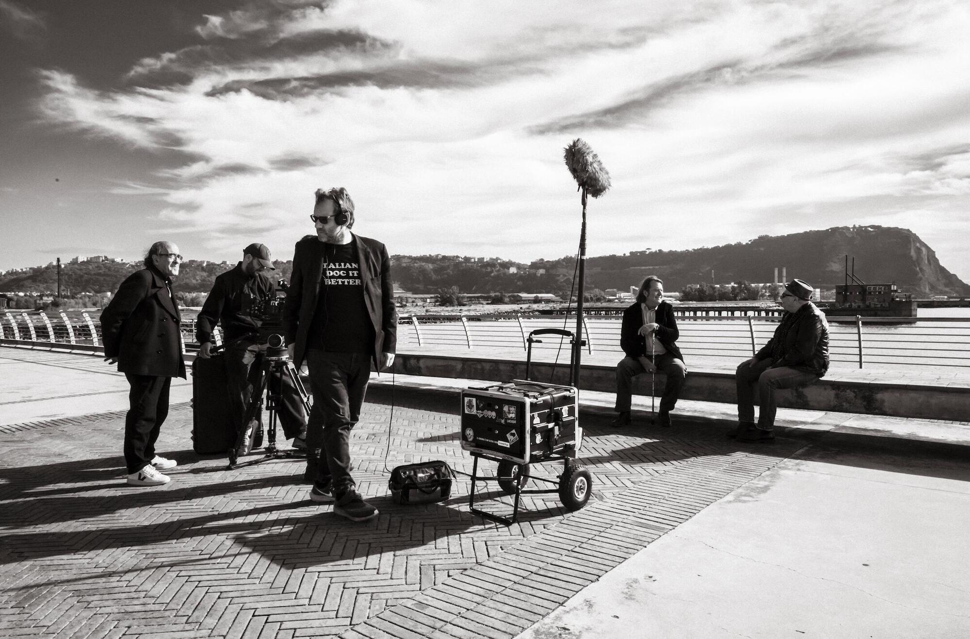 Le riprese del docufilm &quot;Pino Daniele - Nero a met&agrave;&quot;