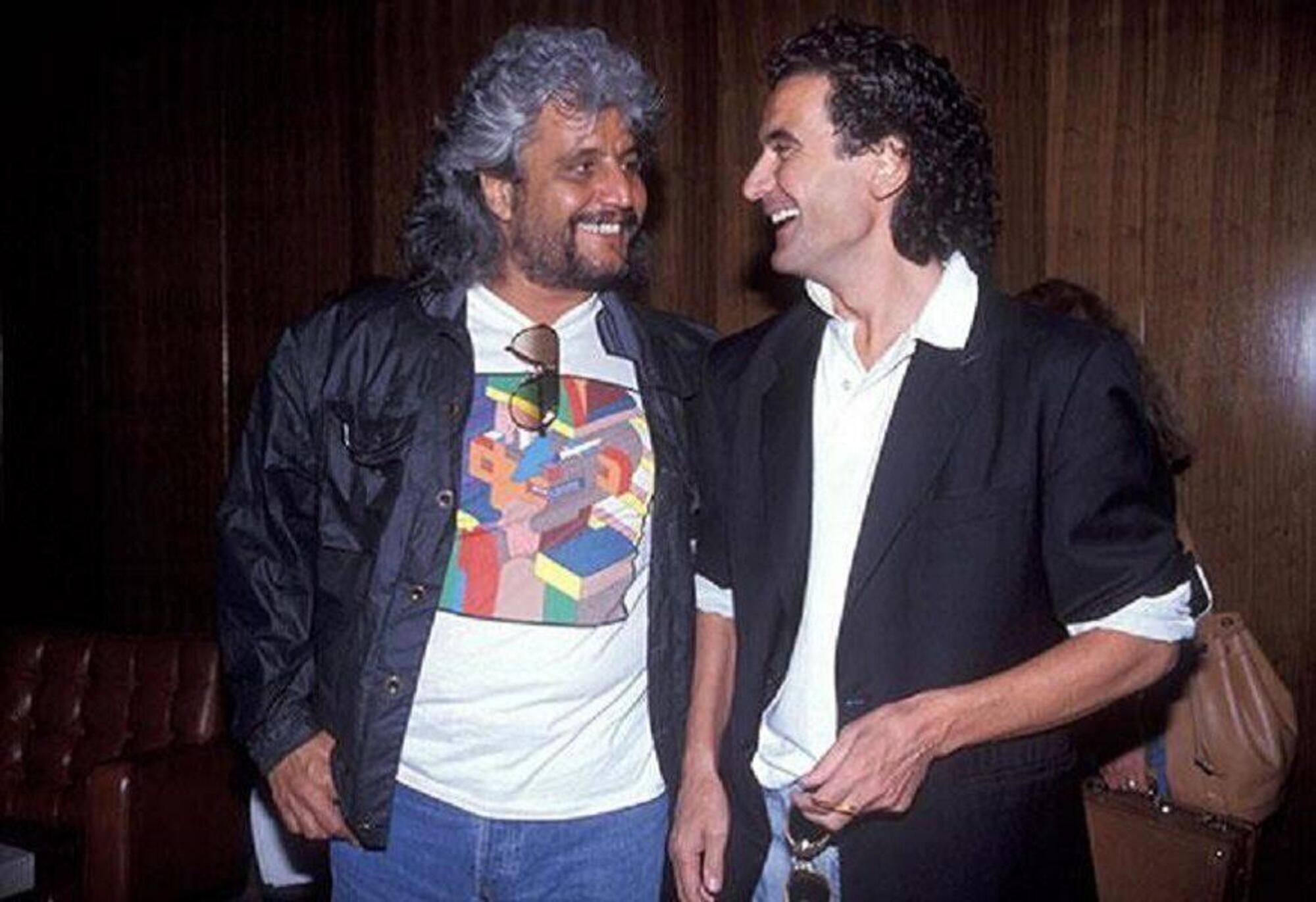 Pino Daniele e Massimo Troisi