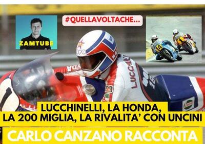 MotoGP 2025 - Lucchinelli, la Honda, la 200 miglia, la rivalità con Uncini [VIDEO]