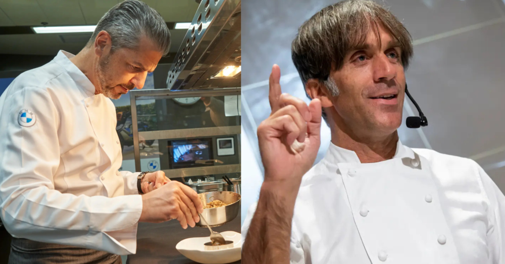 Masterchef 14, ok, ma chi caz*o sono Andrea Berton e Davide Oldani, gli chef invitati da Barbieri, Cannavacciuolo e Locatelli per lo skill test in onore di Gualtiero Marchesi? Dalla Cucina Pop ai ristoranti e le stelle Michelin 