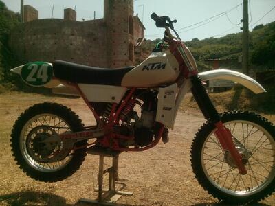 KTM 125 lc2 cross d'epoca