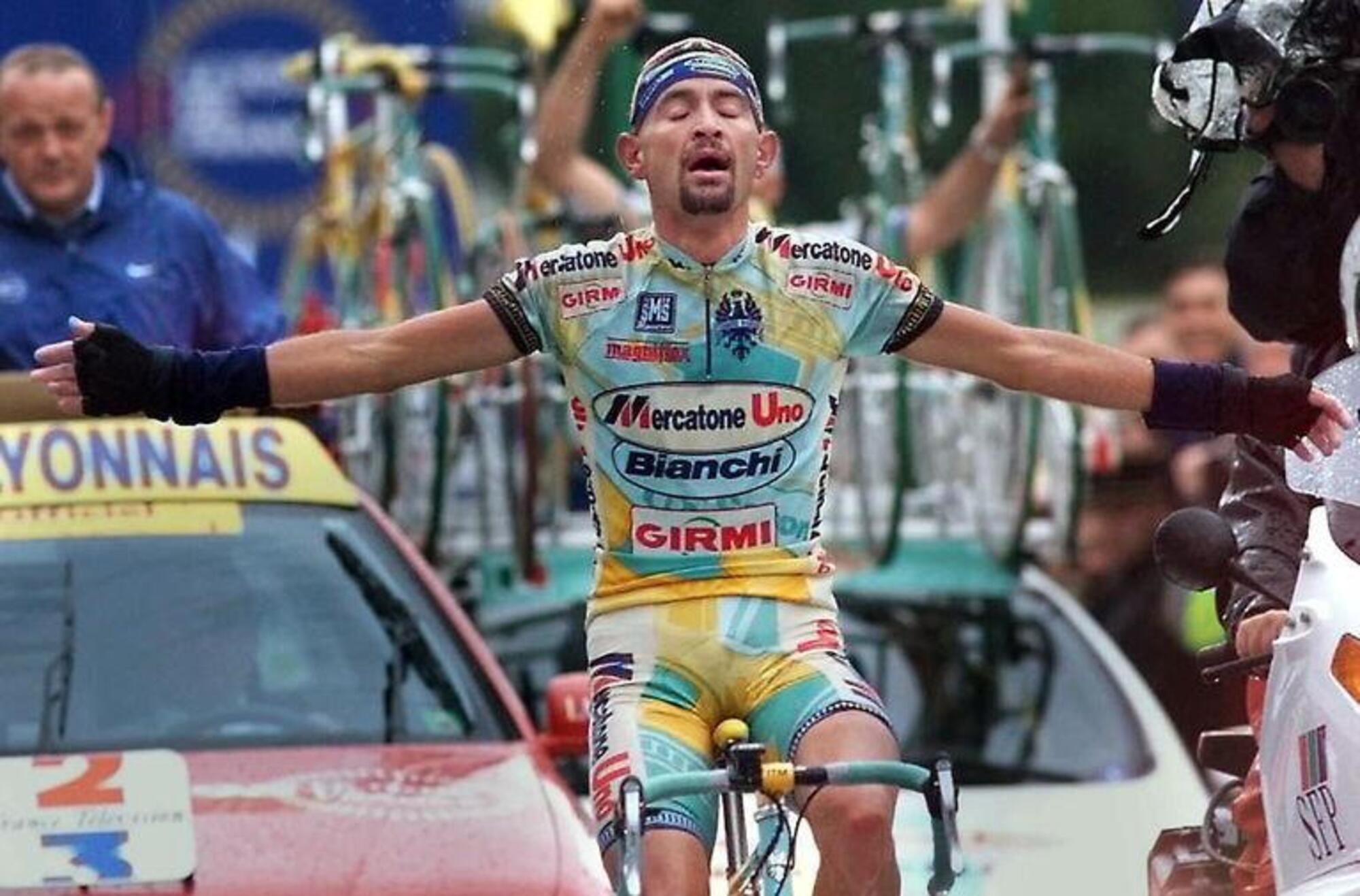 Marco Pantani esultanza 1998