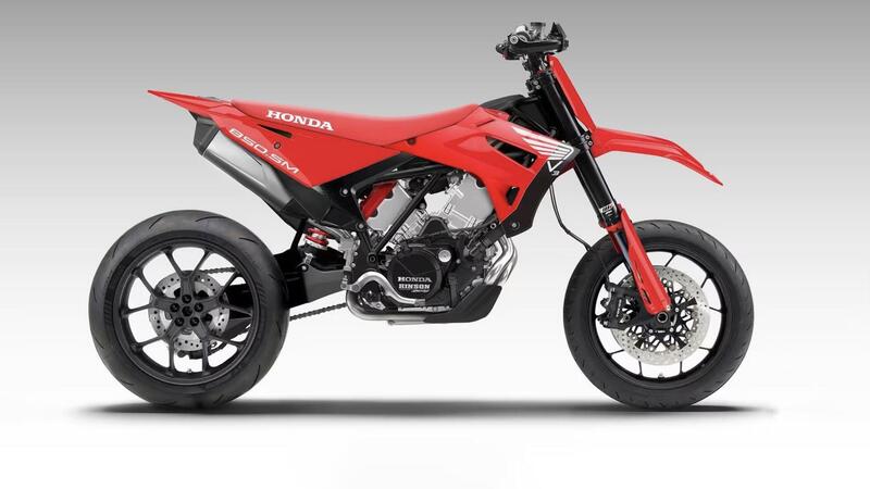 V3 Honda: dove lo metto? Su una supermotard, per esempio