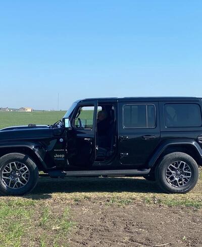 Jeep Wrangler Unlimited 2.0 PHEV ATX 4xe Sahara  del 2021 usata a Roma