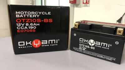 BATTERIA OKYAMI OTZ10S-BS 12V 8,6 AH