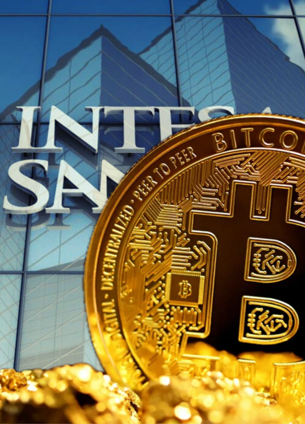 Dopo Unicredit che scala Bpm ecco Banca Intesa che compra Bitcoin: trovata pubblicitaria o c&rsquo;&egrave; altro dietro l&rsquo;ultimo investimento della Banca pi&ugrave; grande d&rsquo;Italia?