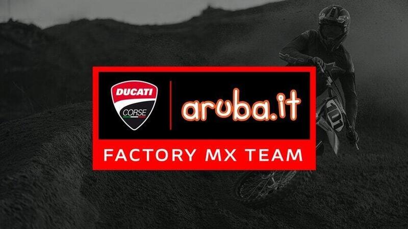 Aruba.it sar&agrave; title sponsor di Ducati nel Mondiale Motocross MXGP