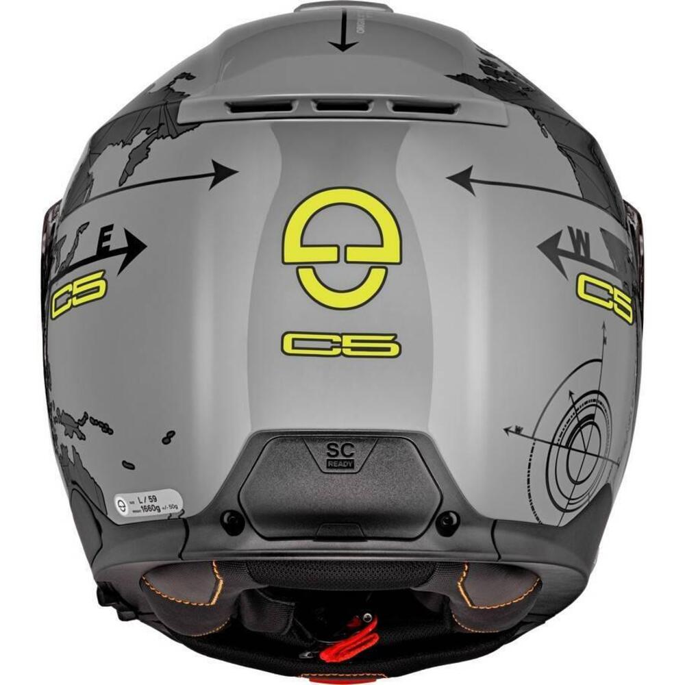 CASCO SCHUBERTH C5 GLOBE GREY Schuberth Helmets (5)