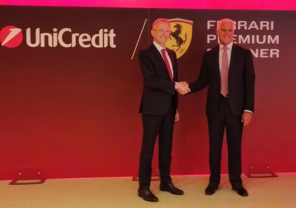 Che c&rsquo;entra UniCredit con Ferrari? Dalla scalata a Commerzbank e Banco Bpm alla partnership con Maranello. E, con Orcel, Vigna parla anche di Hamilton&hellip;