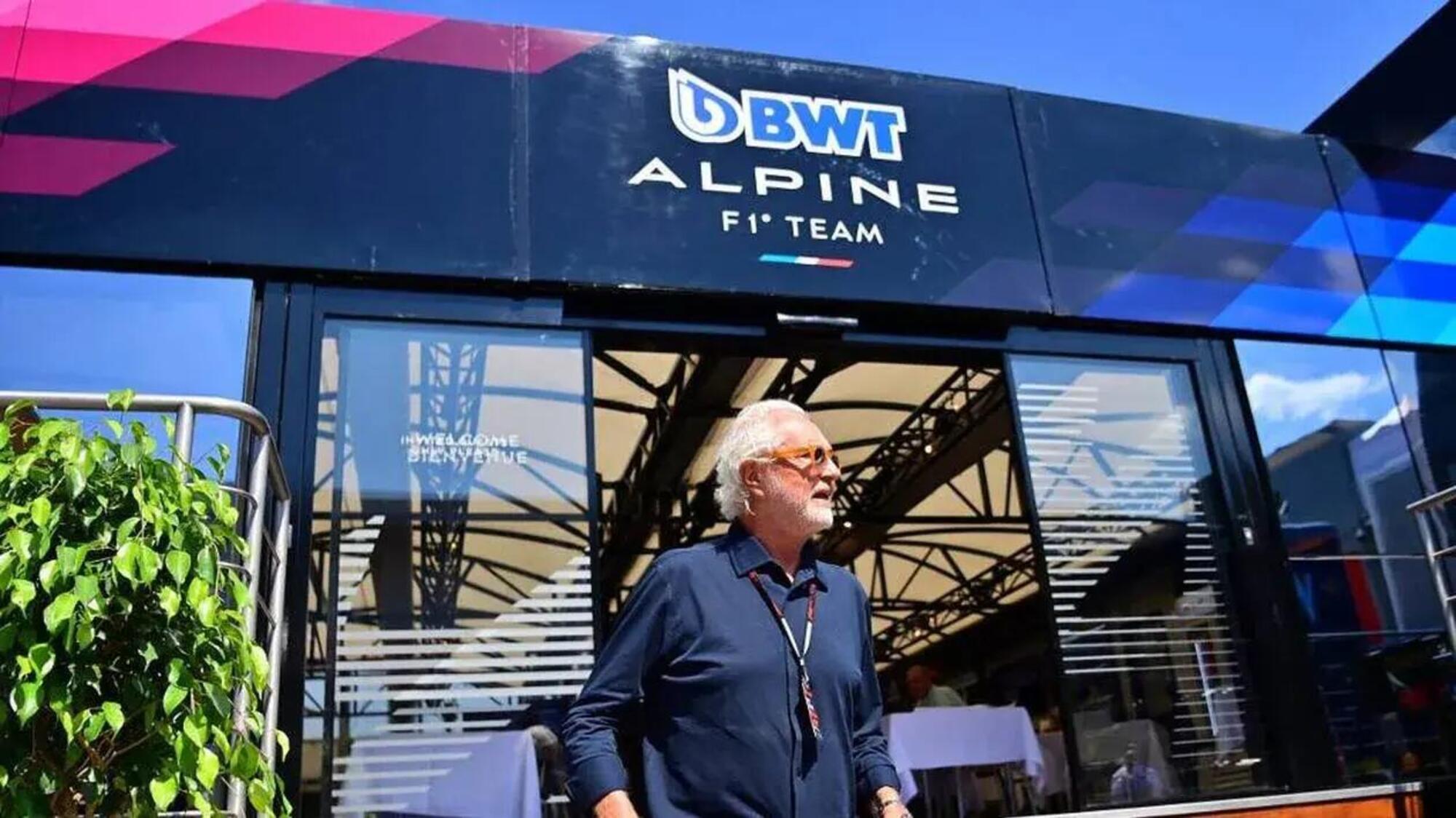 Flavio Briatore, Executive Advisor in Alpine.