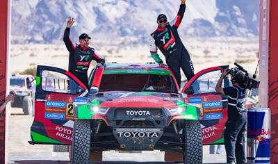 Dakar 2025. Finale. Yazeed Al Rajhi, Toyota, Profeta in Patria 