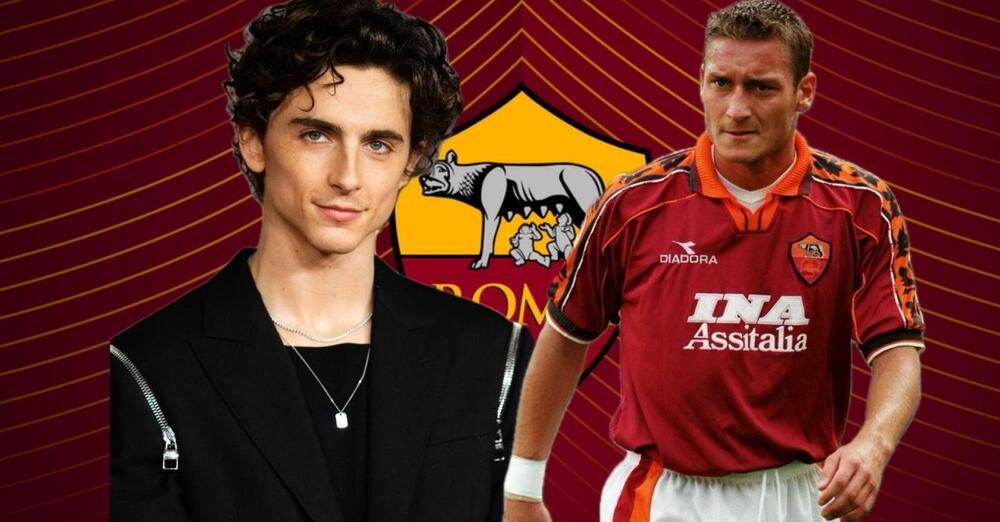 Ma quale Bob Dylan e Willy Wonka, il sogno di Timoth&eacute;e Chalamet &egrave; essere Francesco Totti (come tutti gli italiani?). Ma ne sarebbe capace? Ecco la nostra proposta