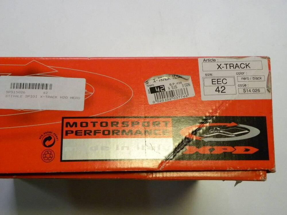 Stivali Spidi X-Track - H2Out - misura 42 (11)