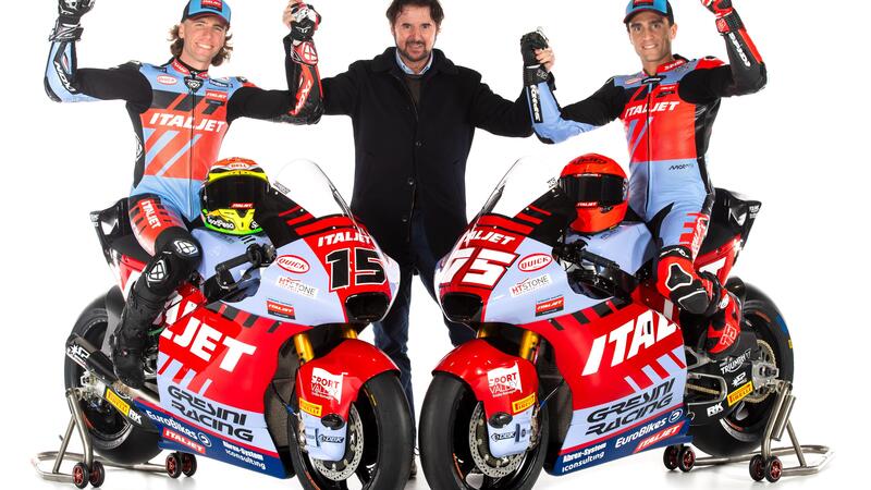 MotoGP 2025. Italjet nuovo title sponsor di Gresini in Moto2