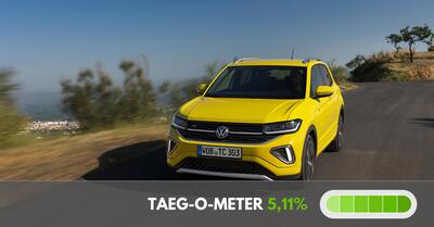 Volkswagen T-Cross anche lei nell'agone delle promozioni con rate sotto i cento euro