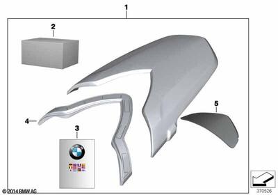 Copertura sella passeggero BMW
